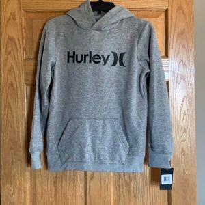 New with tags boys large Hurley hooded sweatshirt